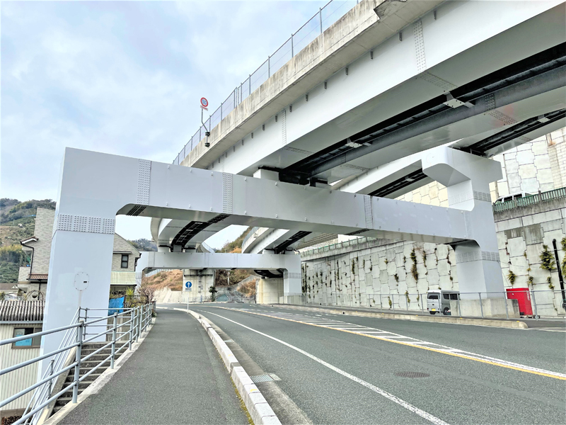 斐光橋 橋脚